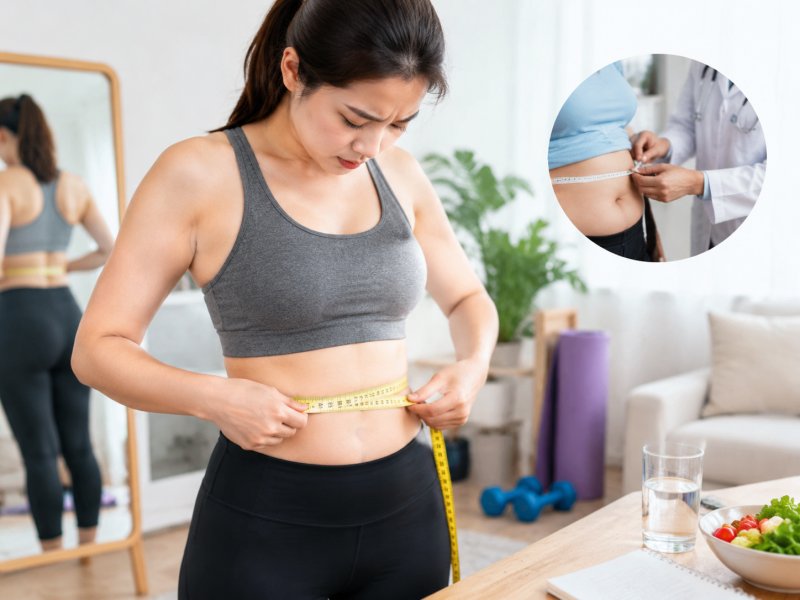 腰围越来越粗会不会是内脏脂肪超标？要不要先检查再减肥