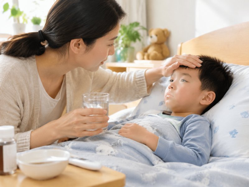 孩子得了急性肠胃炎,家长该怎么护理才能防止脱水反复发烧?