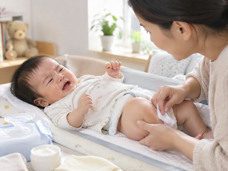 宝宝拉肚子后屁股红了怎么办?护理要点有哪些