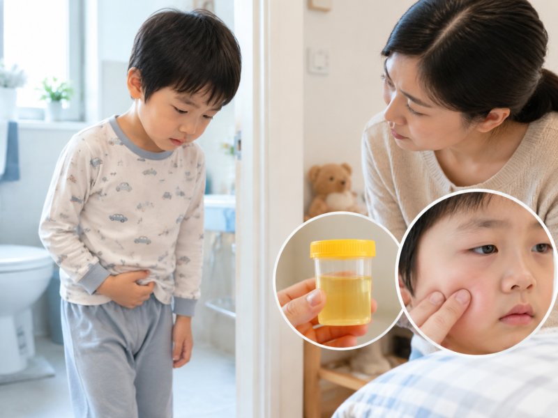 儿童肾炎早期有哪些不起眼的症状,怎么从尿尿习惯和脸色上早发现