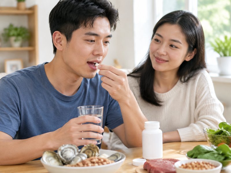 每天补锌补多少才够?备孕男性吃多久能看到精子改善