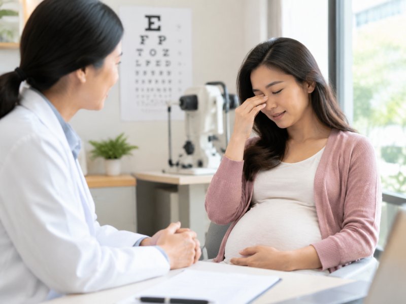 孕妇或哺乳期妈妈能不能做镭射手术？如果不做，该如何缓解孕期视力模糊？