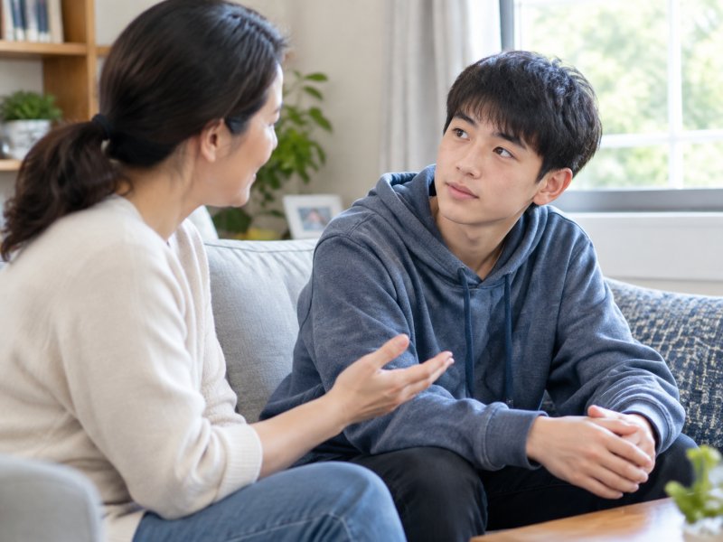 男孩青春期对性好奇正常吗？家长怎么开口谈才不尴尬又管用