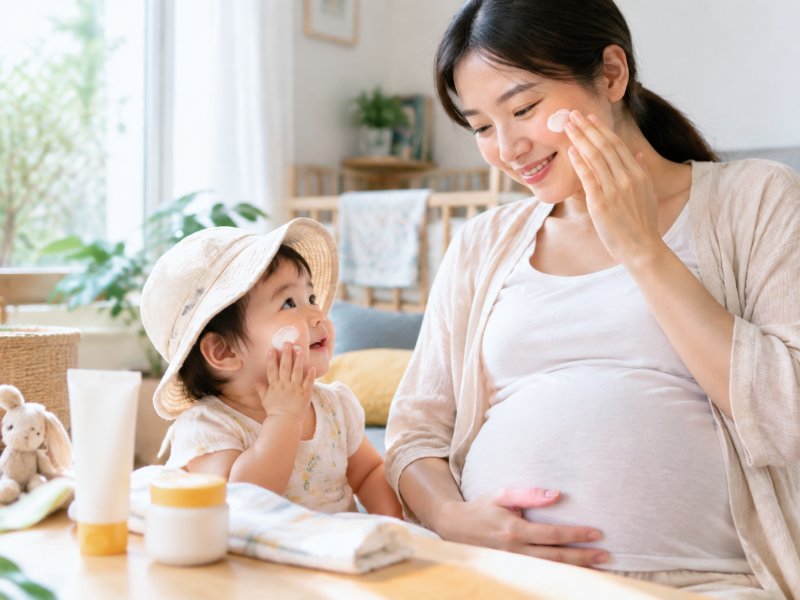 宝宝和孕妇能不能用物理防晒霜,怎么挑安全又保湿
