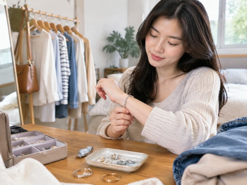 接触性皮炎反复发作，日常穿搭配饰要如何避开隐形金属坑