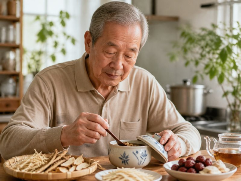 食管癌老人胃火重口臭明显，药膳里能不能放麦冬和芦根