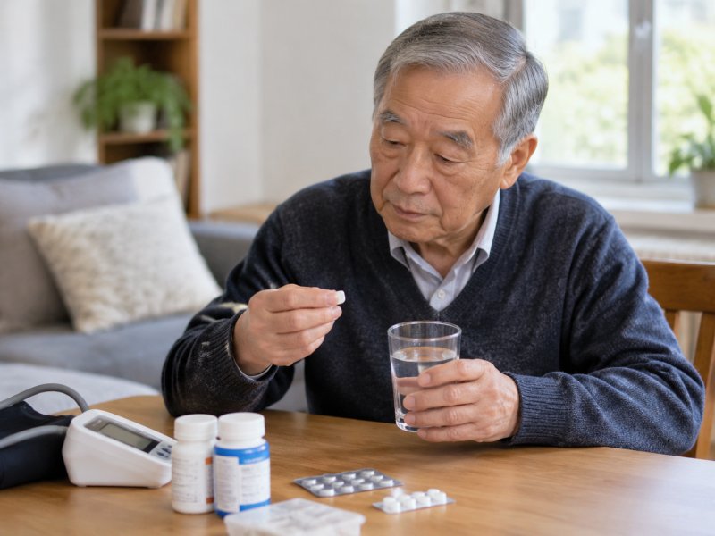 老人得了青光眼用药要注意什么，能不能和高血压药一起吃？