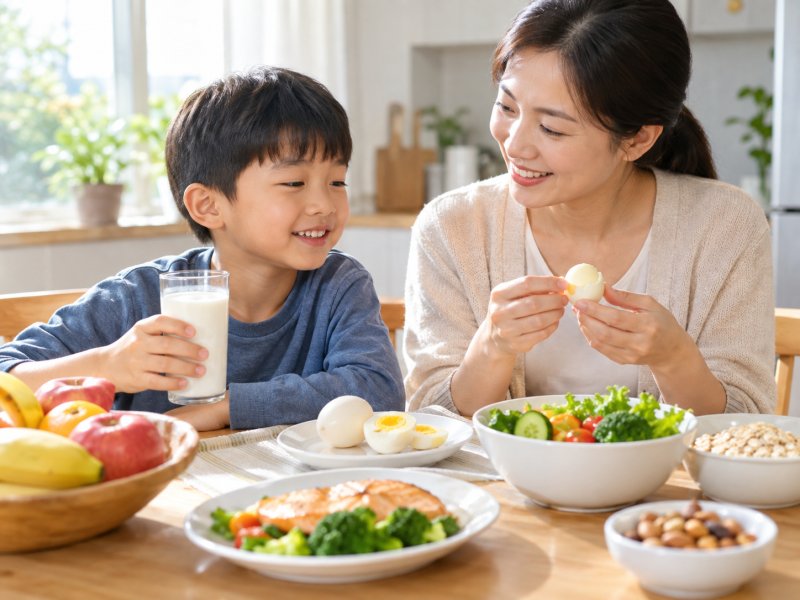 孩子血脂高能不能喝牛奶吃鸡蛋,日常饮食该怎么安排