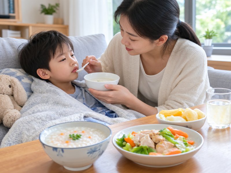 孩子暑热退了之后饮食怎么安排?推荐这三类好消化