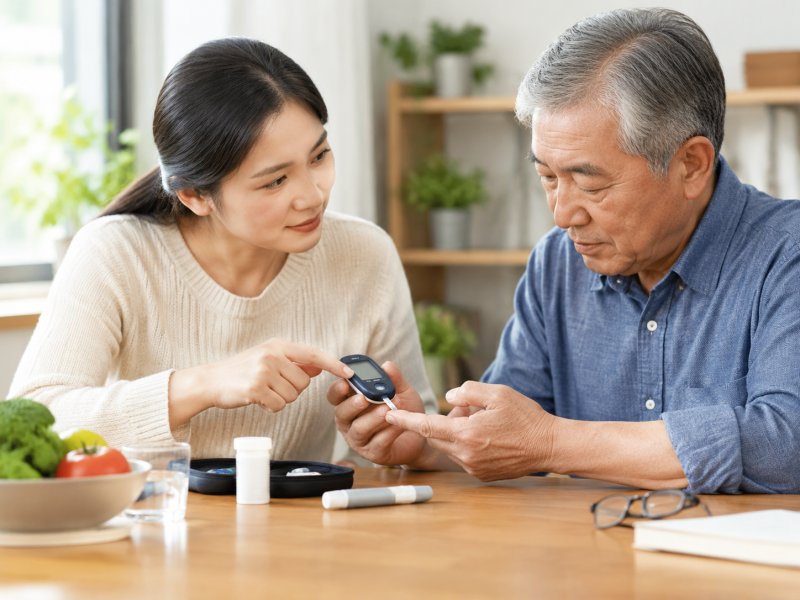 年轻人得糖尿病和老年人有什么不同?视力受影响该怎么护理