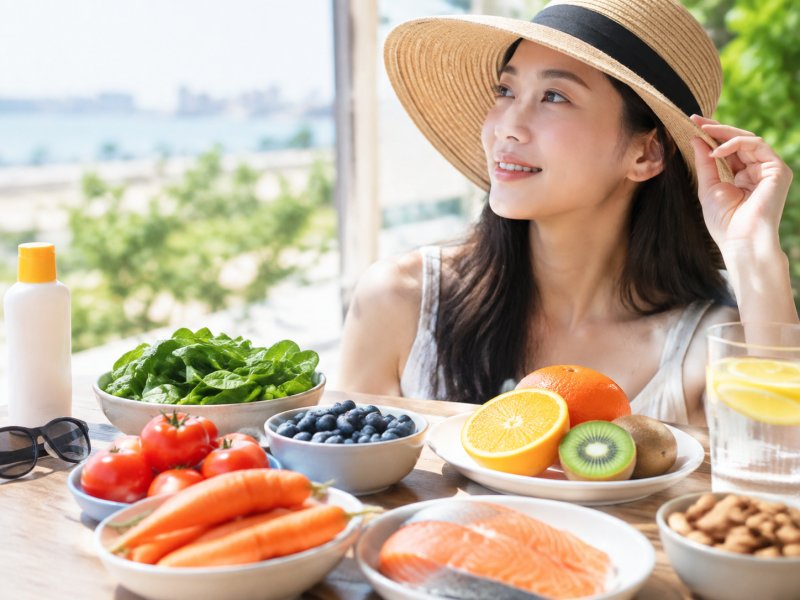 出门前吃什么能减少紫外线伤害？这4类食物记好