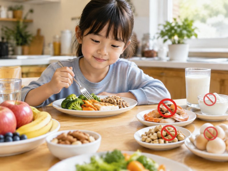 过敏性鼻炎的孩子日常饮食上要注意什么，哪些东西尽量少吃？