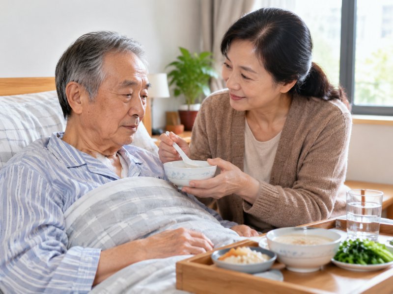 老年人得食管癌做手术后虚弱怎么调养?家人最该注意哪个细节?