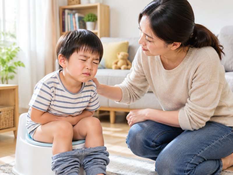 小孩会不会得痔疮?孩子排便困难时家长要怎么判断和护理