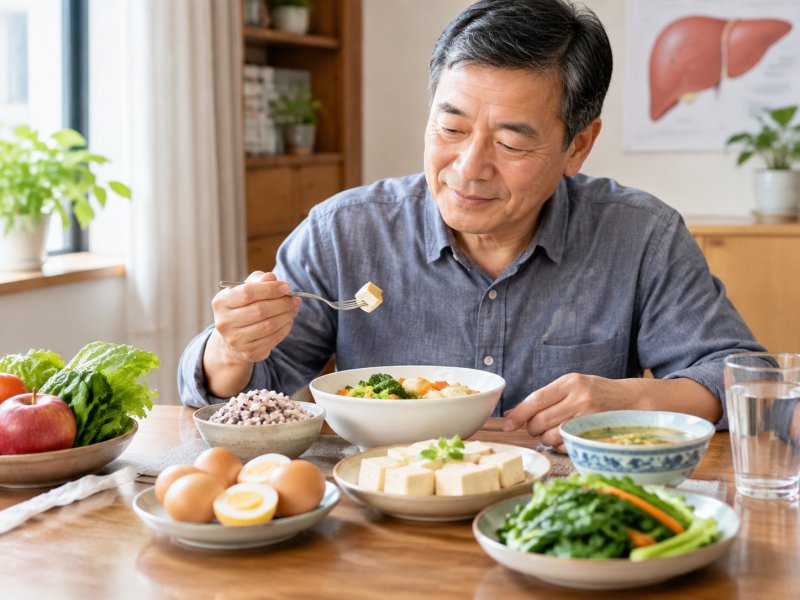 肝硬化病人能不能吃鸡蛋和豆制品,日常饮食要怎么安排才不伤肝