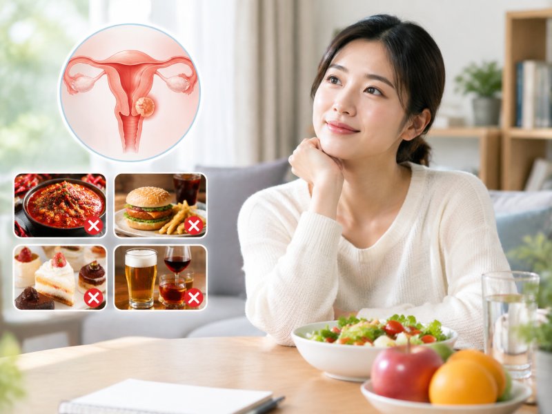 还没长肌瘤的女性怎么做才能预防宫颈肌瘤?经期少吃这几样东西