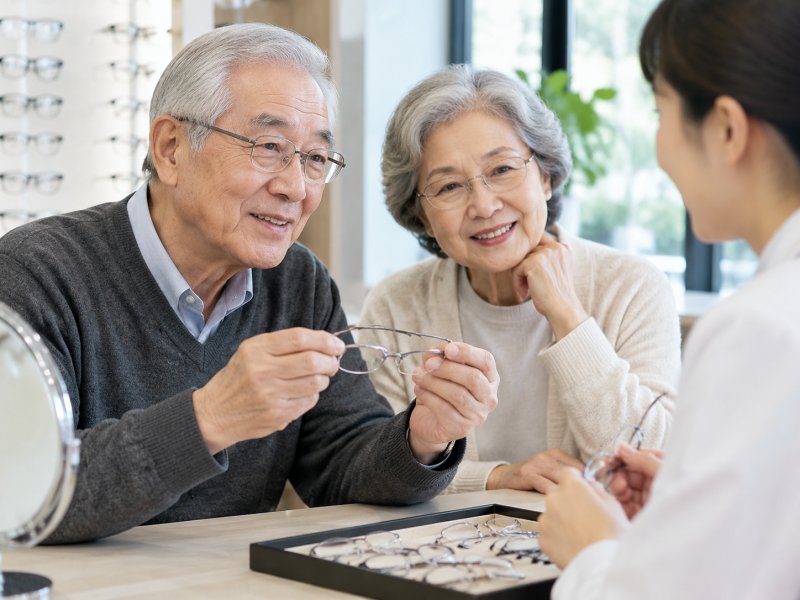 老花镜选钛金材质合适吗?对老年人皮肤敏感会不会有隐患