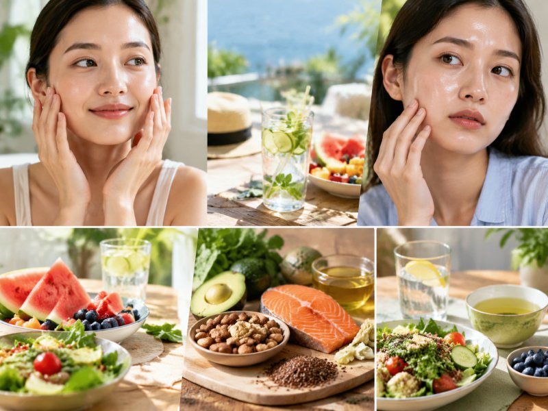 干性皮肤和油性皮肤谁更容易长皱纹,日常饮食上分别要注意什么