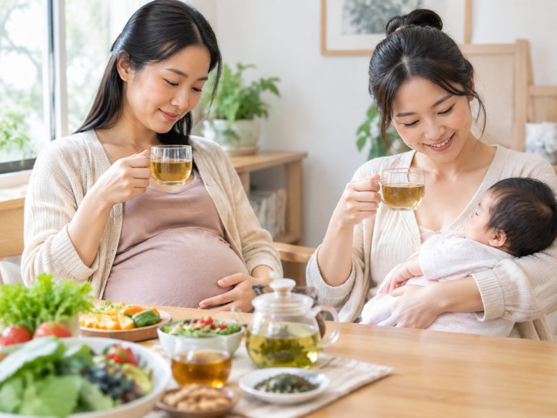 孕妇和哺乳期妈妈能不能喝茶?喝什么茶更安全?