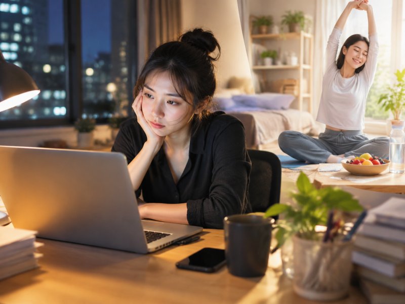 每天加班到深夜的人,要怎么找回正常生活节奏