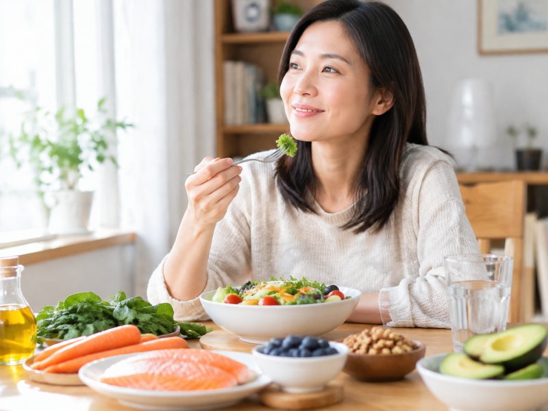 得了干眼症，日常饮食上吃什么能帮助泪膜更稳定一些？