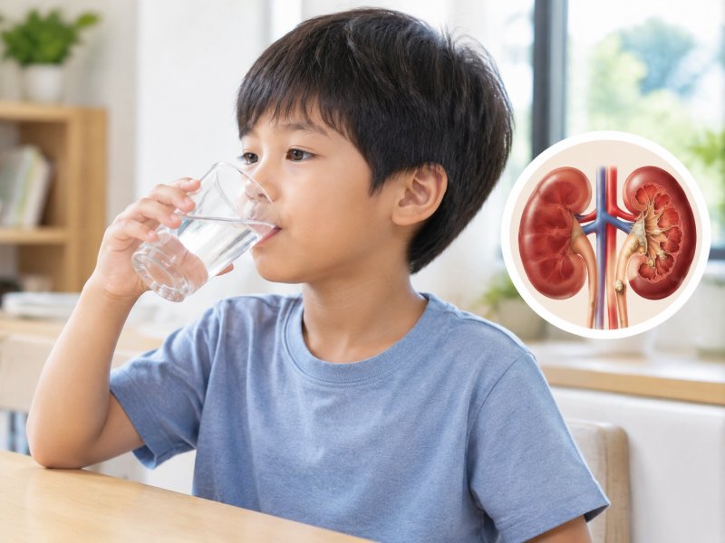 小孩喝水不少怎么还会得肾结石?原因可能出在这些地方