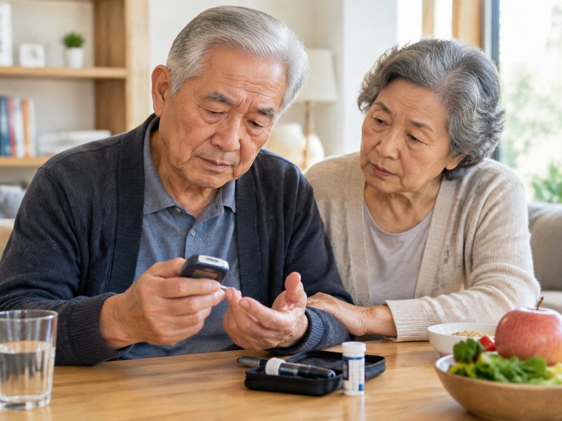 老人血糖忽高忽低是怎么回事?医生说出这5个常见原因