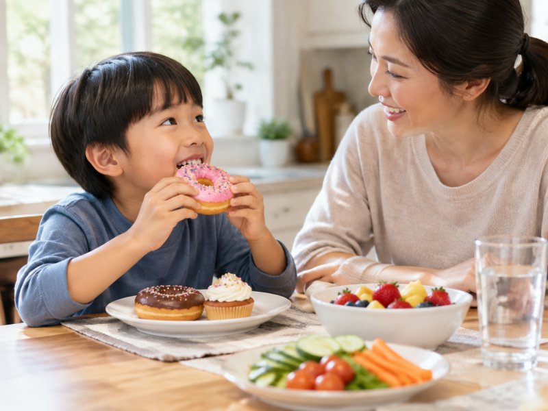 孩子爱吃甜食会不会得糖尿病?家长该怎么帮孩子预防