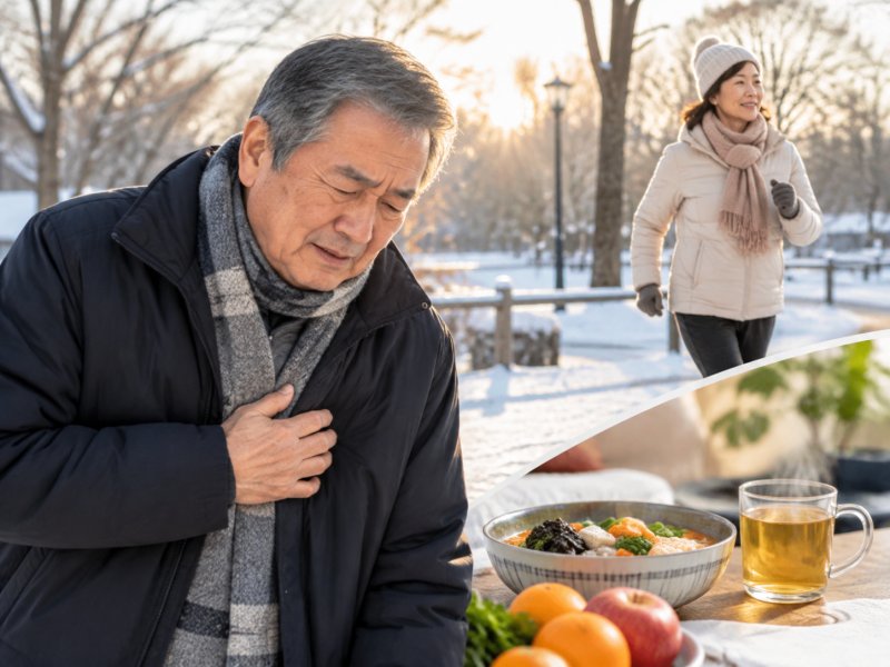 冬季心绞痛高发,怎么预防才能安稳过冬?这3个细节别忽视